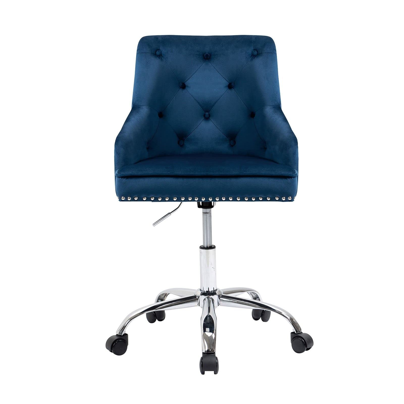 FRITHJILL Ergonomic Home Office Desk Chair - Adjustable Height Swivel Armchair with Lumbar Support for Comfortable Working, Studying & Gaming