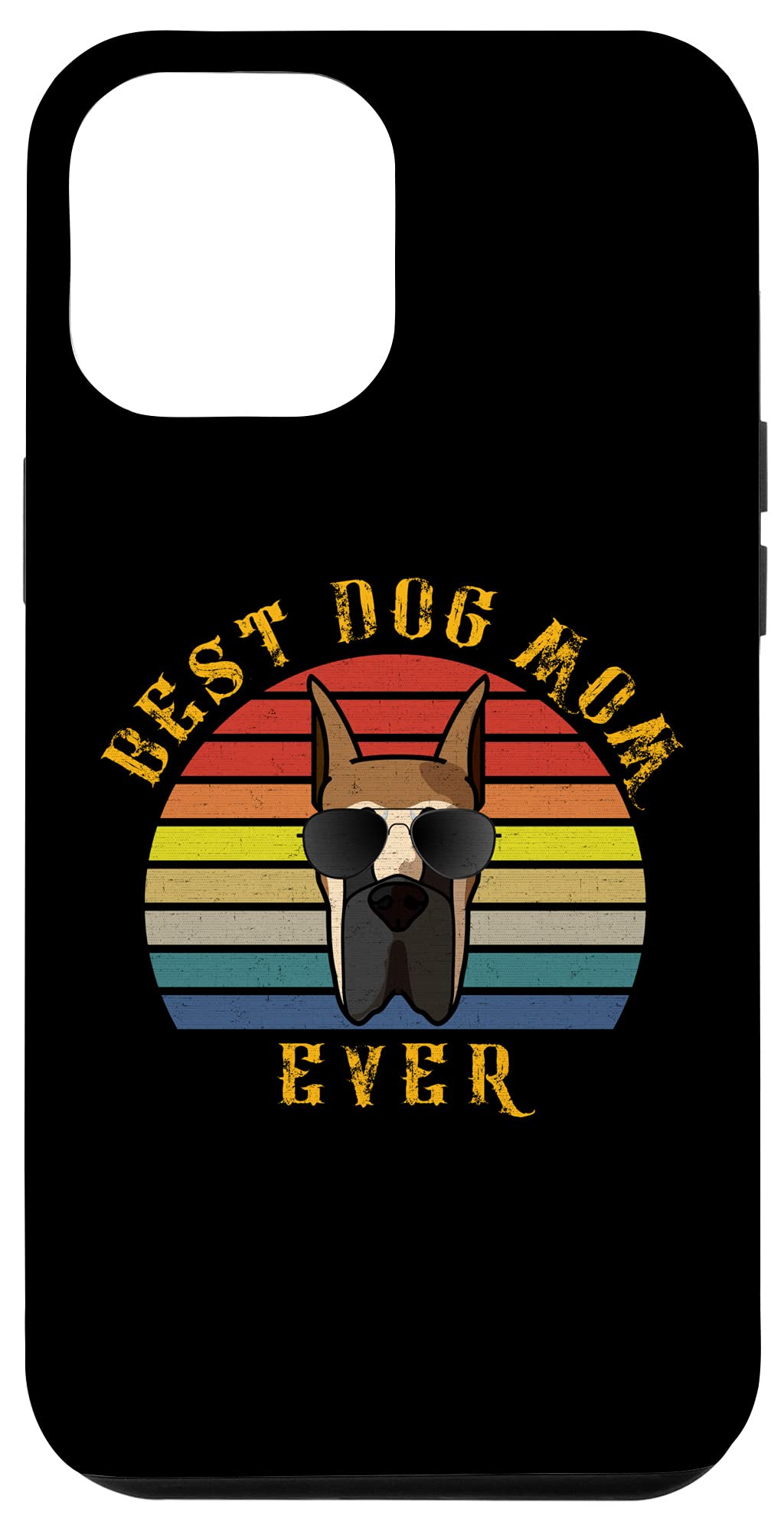 iPhone 12 Pro Max Case - Funny Dog Lover Design for Great Dane Owners | Perfect Gift for Pet Lovers & Dog Enthusiasts | Protective Phone Cover for Daily Use & Outdoor Activities
