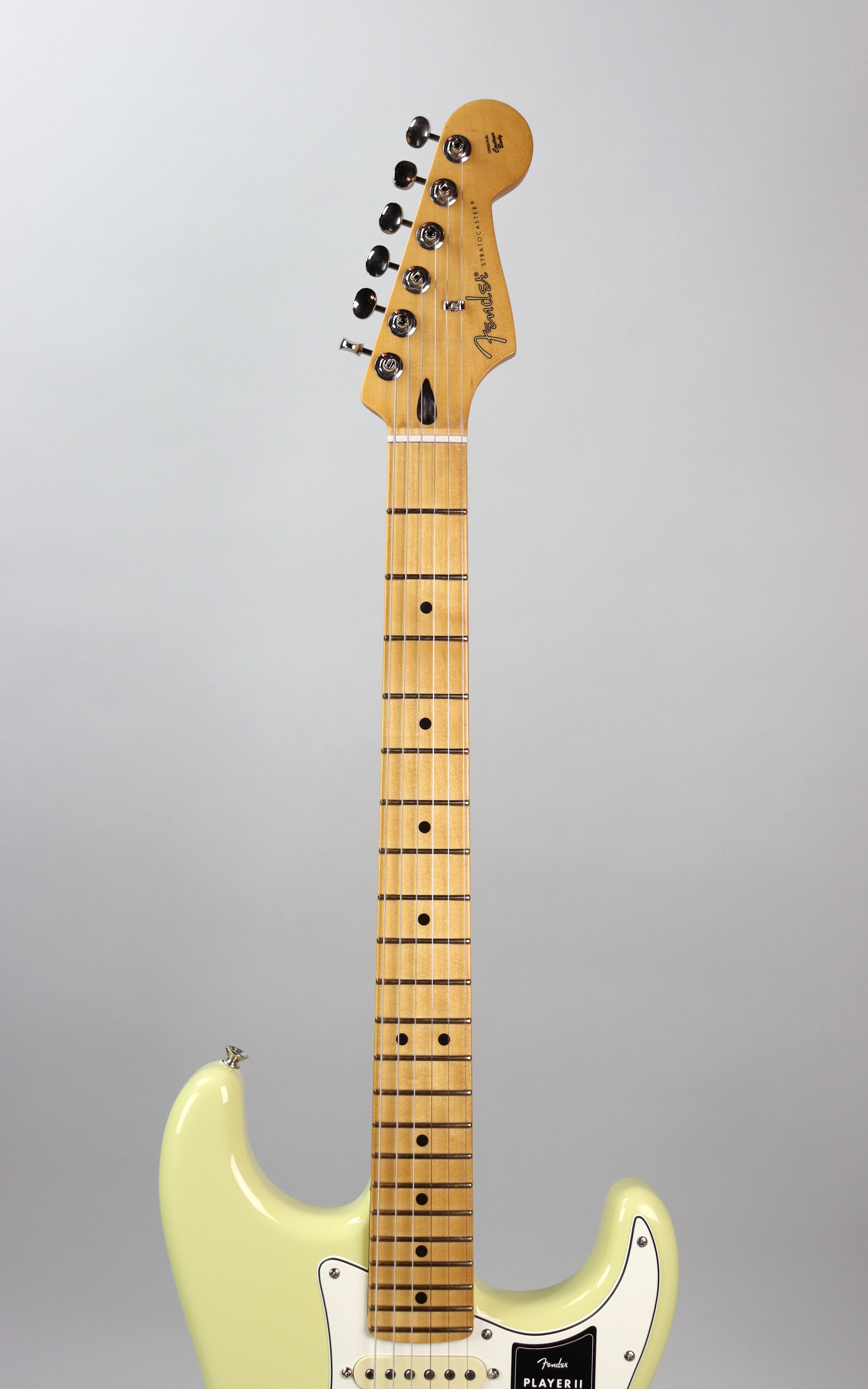 Fender Player II Stratocaster Electric Guitar - Hialeah Yellow Finish | Professional Quality for Stage & Studio Performances