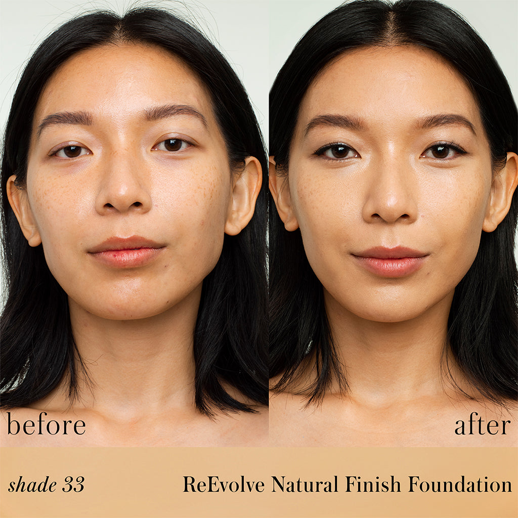 ReEvolve Natural Finish Liquid Foundation - Lightweight, Buildable Coverage for Flawless Skin | Perfect for Everyday Wear & Special Occasions