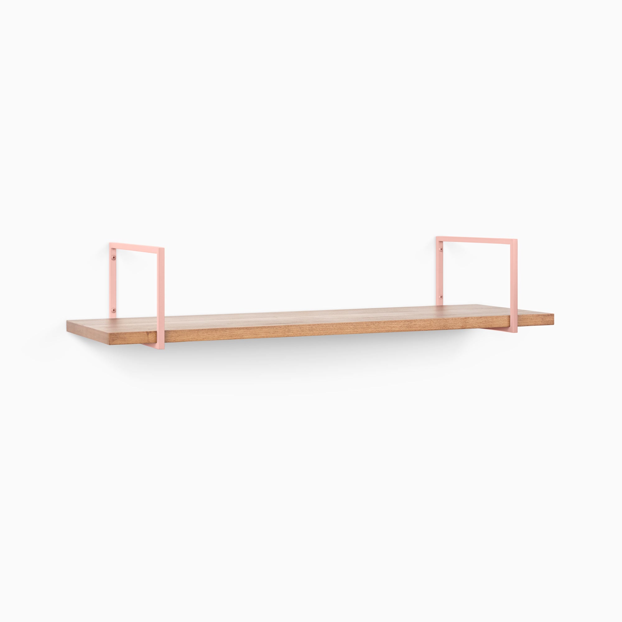Bart Nutmeg Wall Shelf - Rustic Wood Floating Shelf for Home Decor, Kitchen, Bathroom & Living Room Storage