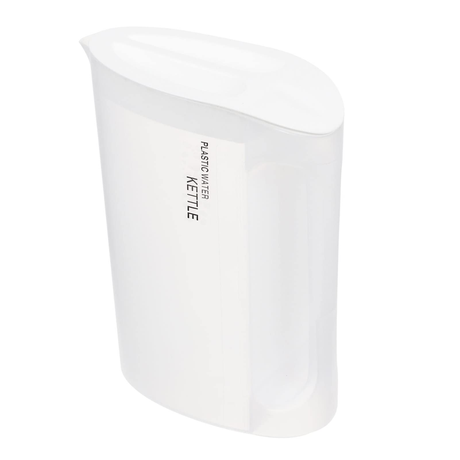 2200ml Plastic Water Kettle with Lid - BPA-Free Juice Pitcher for Milk Tea, Lemonade, Iced Coffee & Beverages - Perfect for Home, Office & Outdoor Picnics
