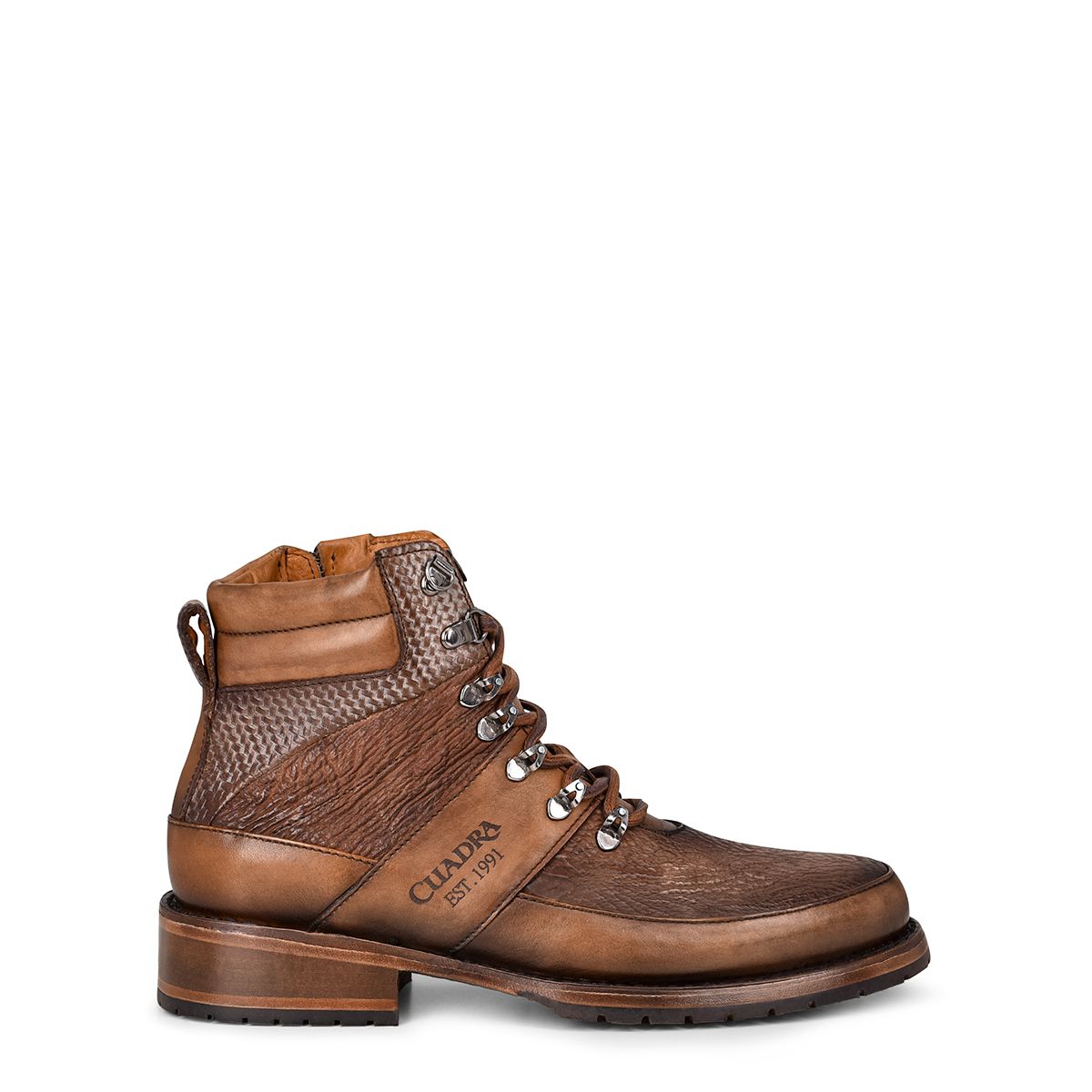 Men's Casual Shark Skin Ankle Boots - Comfortable & Stylish Footwear for Everyday Wear, Outdoor Walking, and Business Casual Outfits