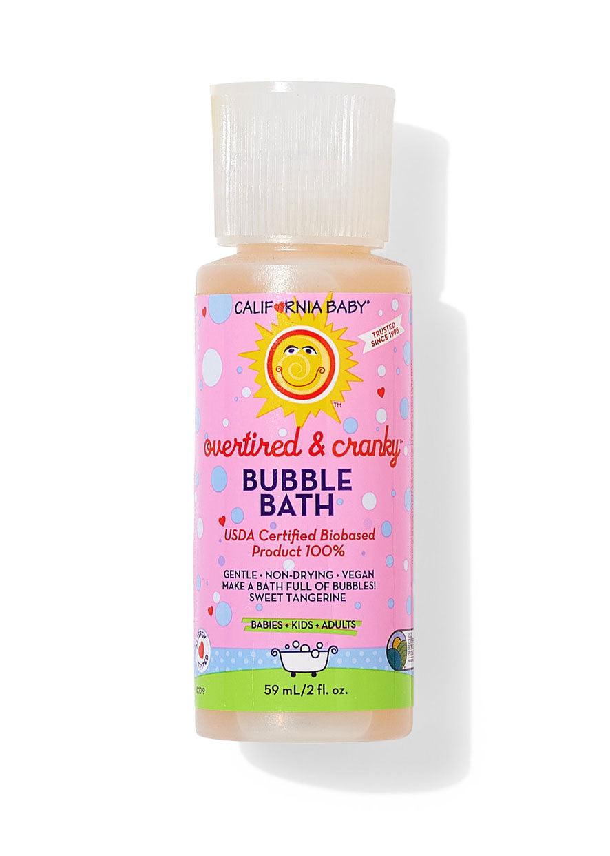 Overtired & Cranky Bubble Bath 2oz Sample - Soothing Lavender Scented Bath Soak for Relaxation & Stress Relief | Perfect for Self-Care, Spa Nights & Baby Bedtime Routines