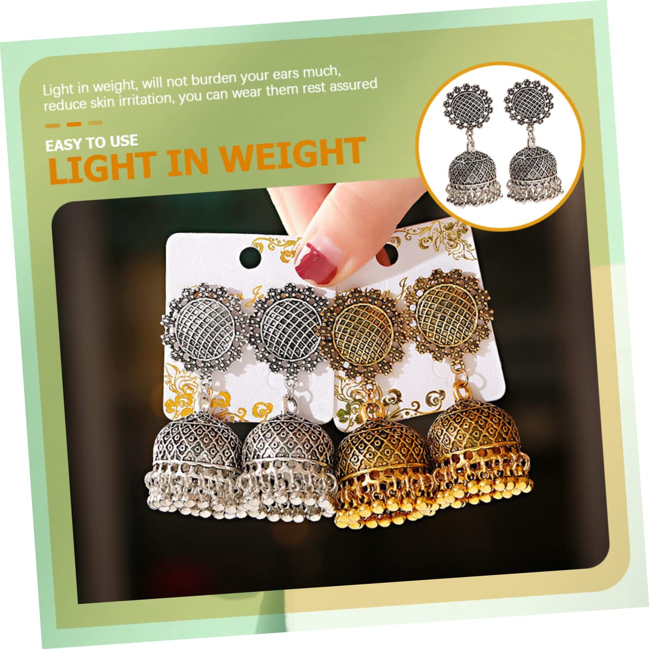 2 Pairs Fashion Hoop Earrings for Women - Alloy Circle Pendant Earrings - Trendy Miss Decor Jewelry for Daily Wear, Parties & Gifts
