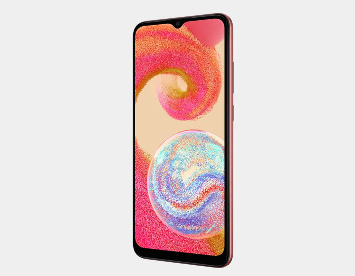 Samsung Galaxy A04 SM-A045F/DS 64GB 4GB RAM Dual SIM Unlocked GSM Smartphone (Copper) - Perfect for Streaming, Gaming & Everyday Use