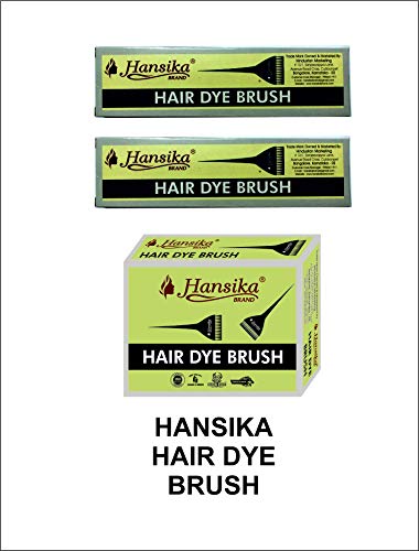HANSIKA Hair Dye Brush Set - 12 Pack Professional Hair Coloring Tools for Salon & Home Use - Perfect for Highlights, Roots, and All-over Color Application