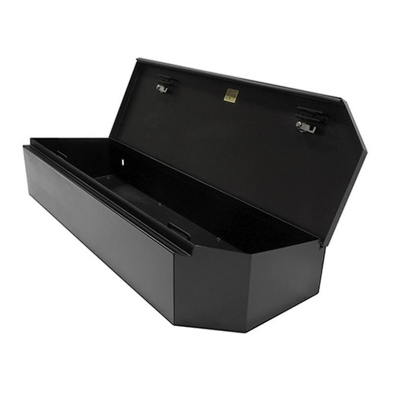 15-18 Ford F Series Under Rear 60% Bench Seat Lock Box - Secure Storage for Truck Accessories & Valuables - Perfect for Road Trips, Camping & Work Gear Organization