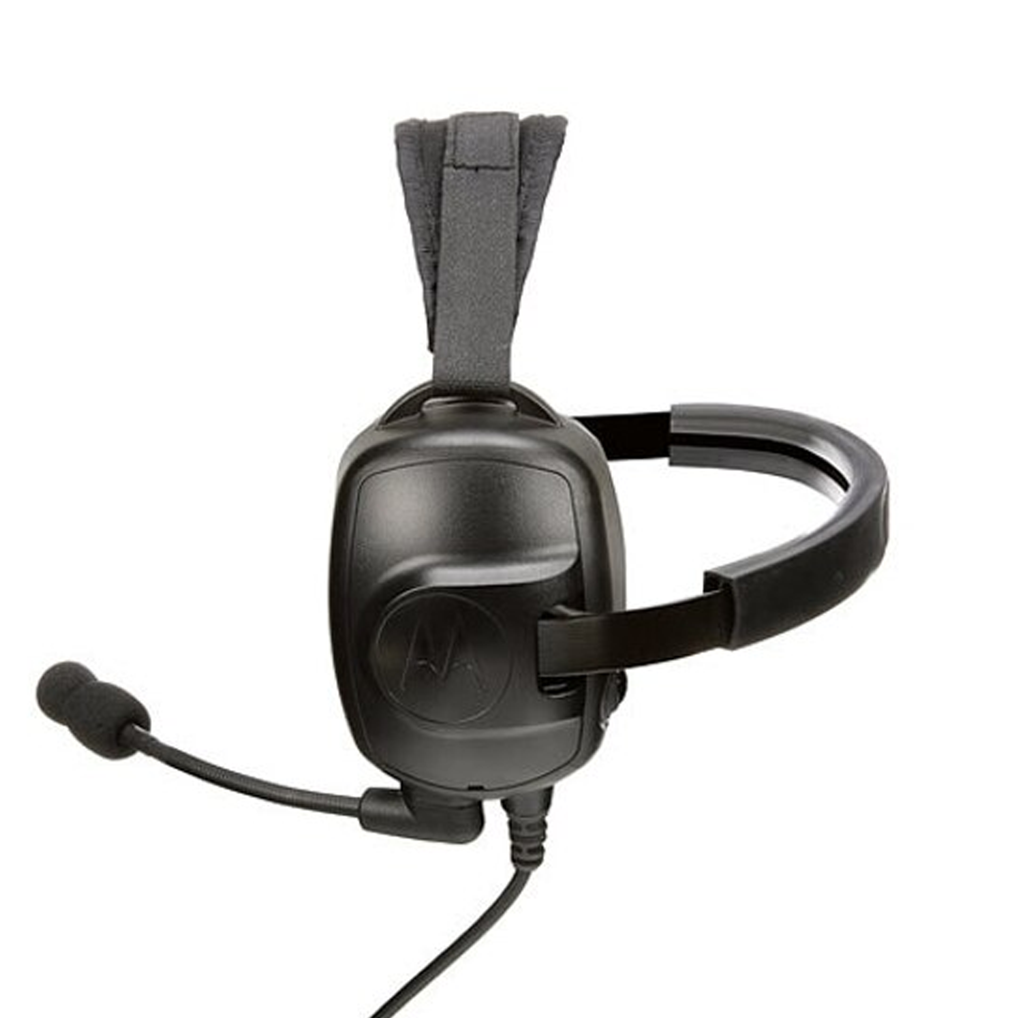 Motorola PMLN6853A Heavy Duty Behind-the-Head Headset with Noise Cancelling Mic - Perfect for Call Centers, Warehouse & Industrial Work Environments