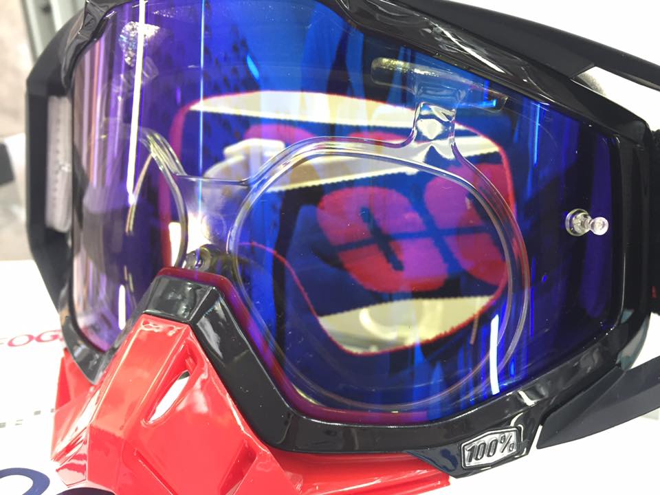 Prescription Insert for MX Goggles - Compatible with Most Dirt Bike & Motocross Goggles - Perfect for Riding, Racing & Outdoor Sports