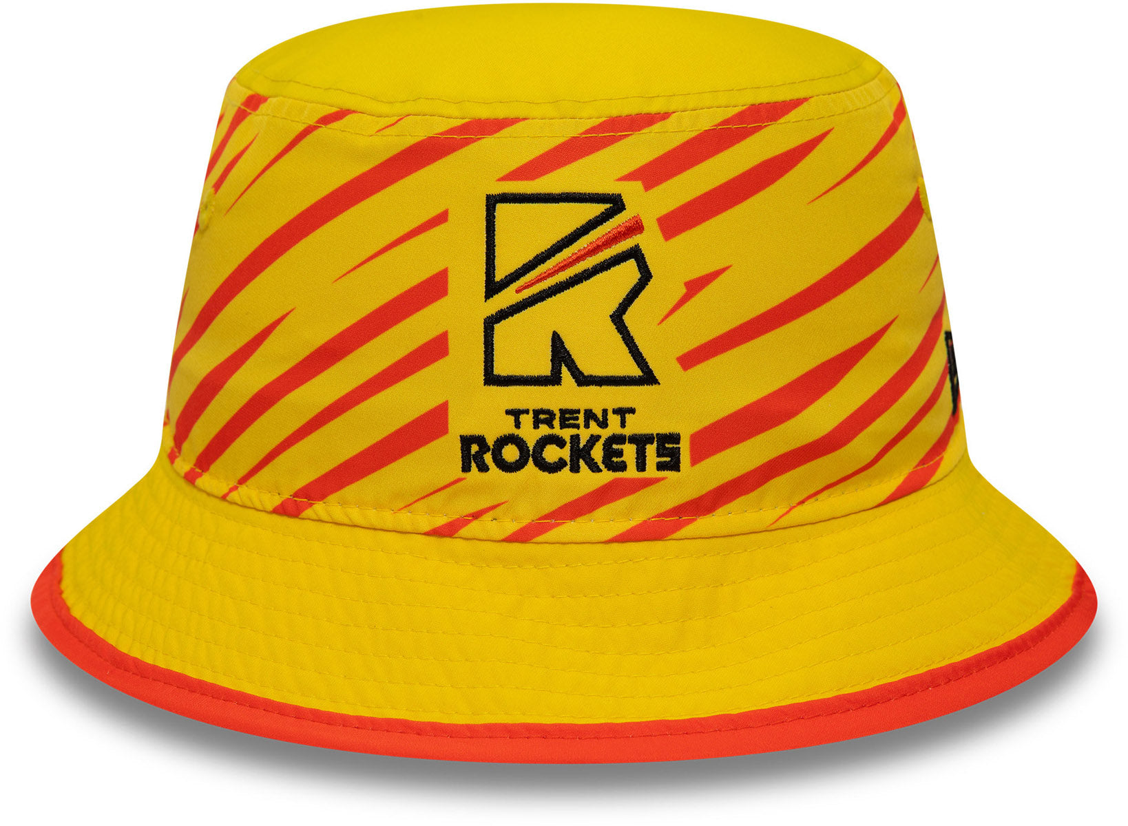 Trent Rockets The Hundred New Era All Over Print Bucket Hat - Stylish Unisex Sun Hat for Cricket Fans, Outdoor Sports & Summer Fashion