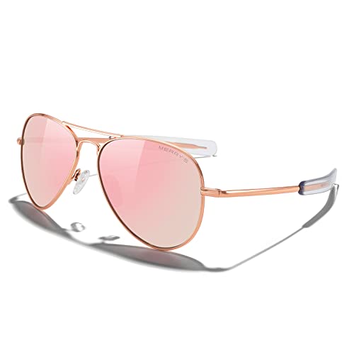 22k Rose Gold Frame/Rose Gold Polarized Lens