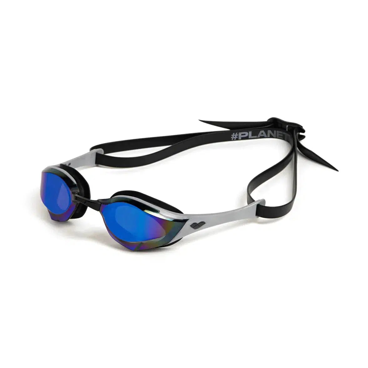 Arena Cobra Edge Swipe Mirrored Swimming Goggles - Anti-Fog UV Protection for Competitive Swimming & Training