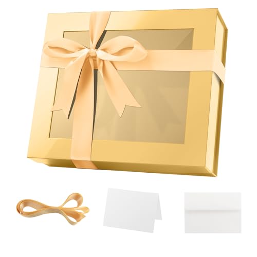 Gold-16.3x14.2x5 Inches-Pack of 1