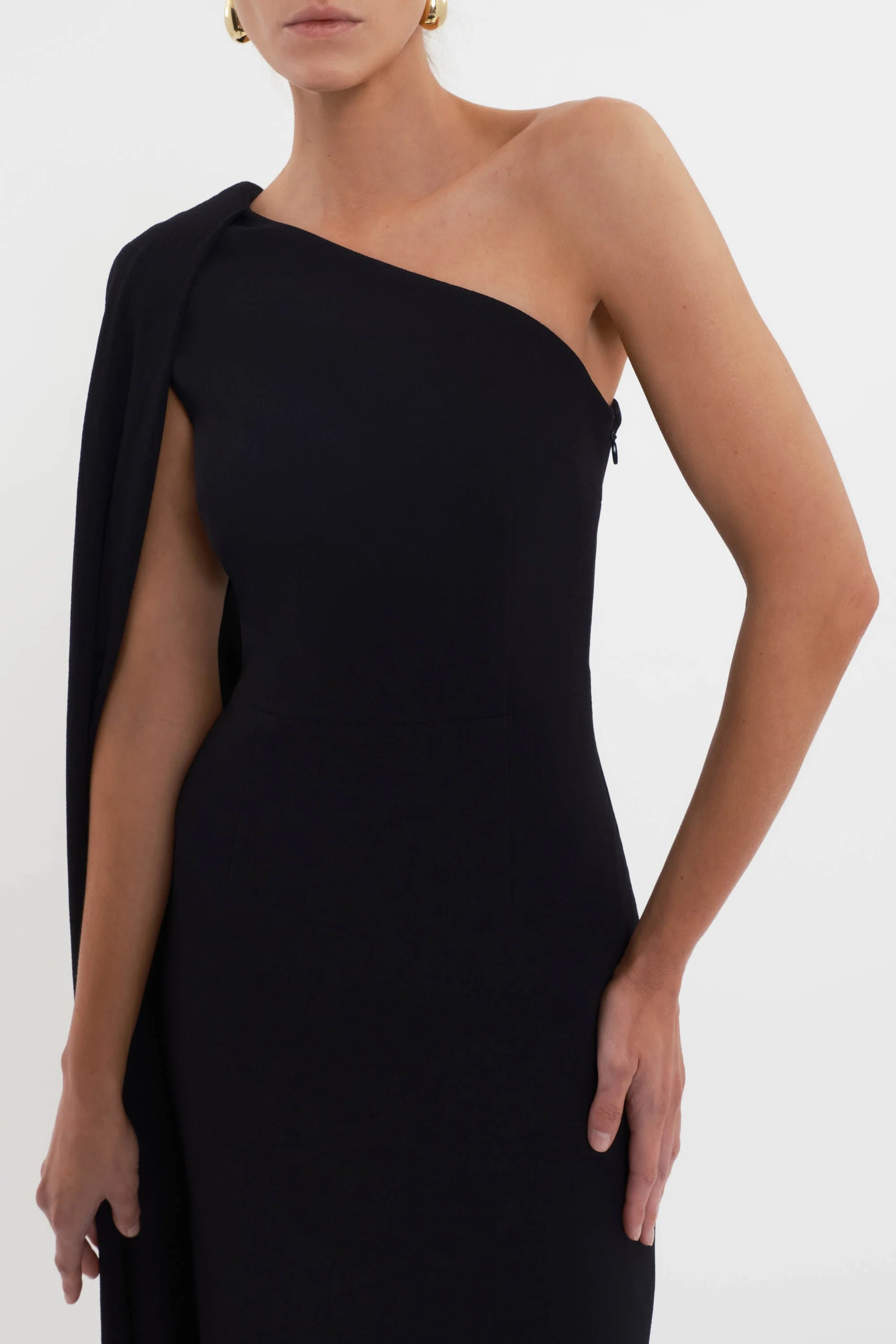 Athena One Shoulder Gown - Elegant Evening Dress for Prom, Wedding & Formal Events | Women's Fashion
