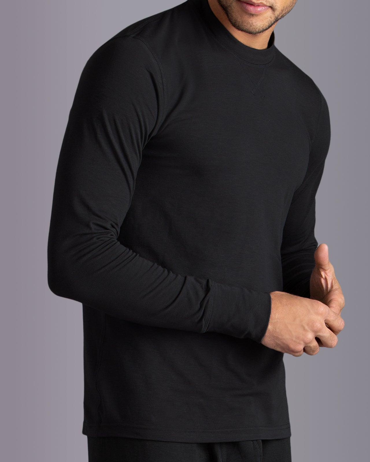 Men's HEAT Thermal Crewneck Sweatshirt - Warm Winter Base Layer for Outdoor Activities & Casual Wear
