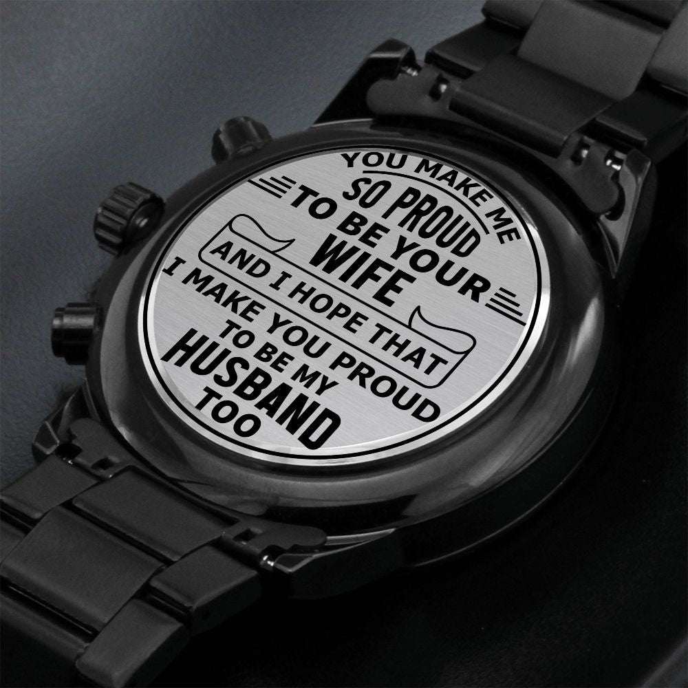 Durable Men's Watch - Perfect Gift for Husband, Christmas, Birthday - Ideal for Everyday Wear, Work & Special Occasions
