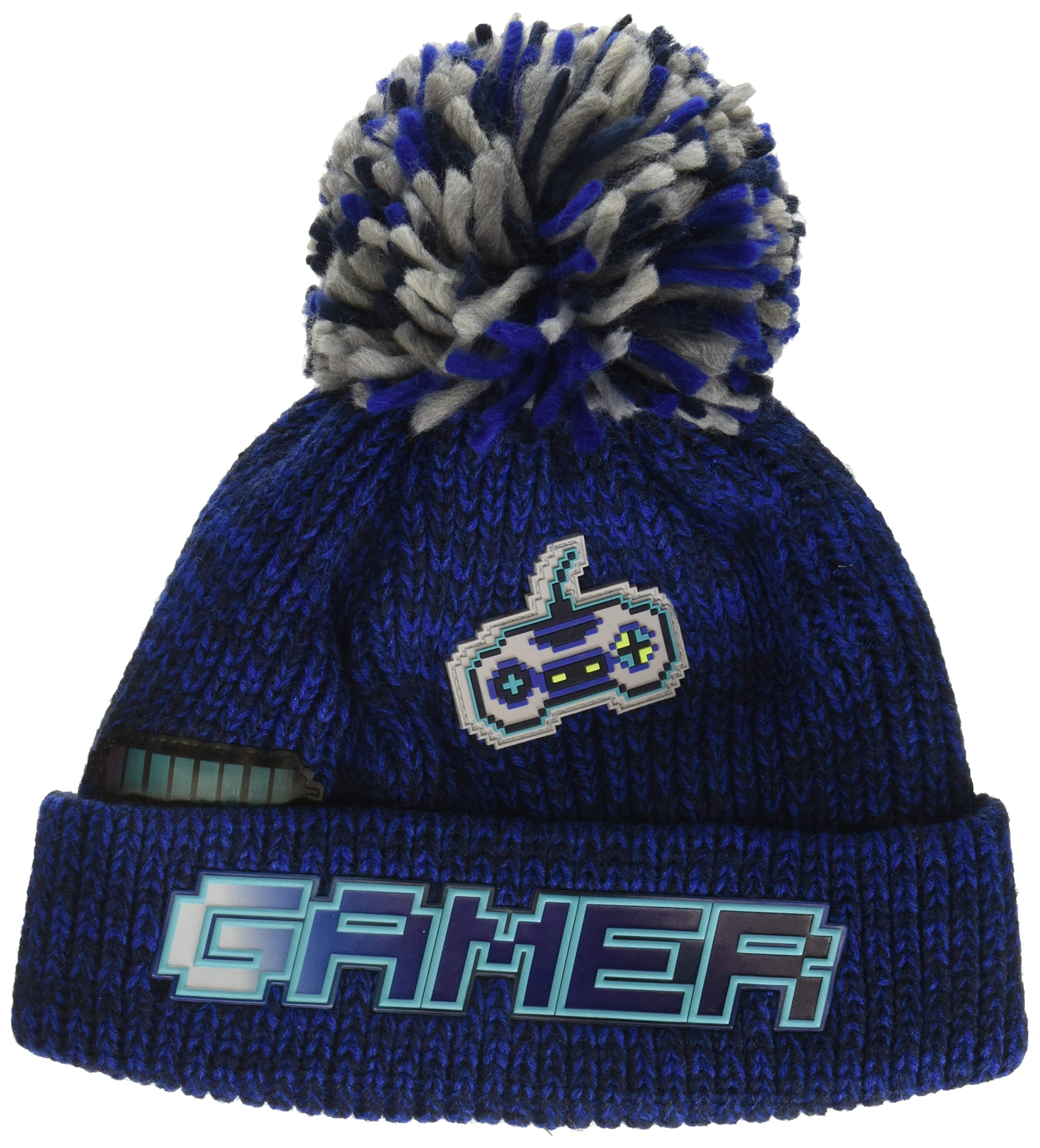 The Children's Place Boys' Winter Beanie Hat - Warm Knit Fleece Lined Skull Cap for Kids - Perfect for Snow Play, Skiing & Outdoor Activities