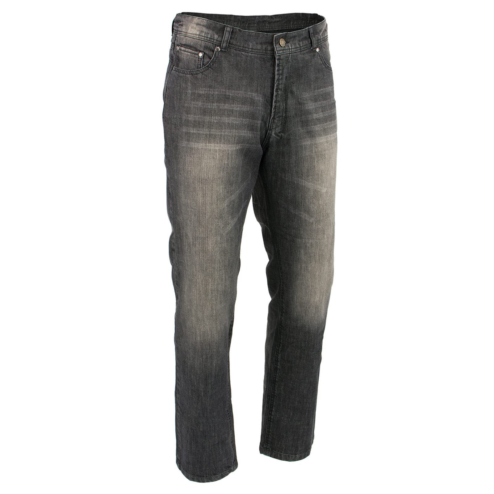 Milwaukee Leather Men's Motorcycle Armored Riding Jeans - Aramid Fiber Reinforced Denim for Protection (Size 36) | Durable & Comfortable for Long Rides & Commuting