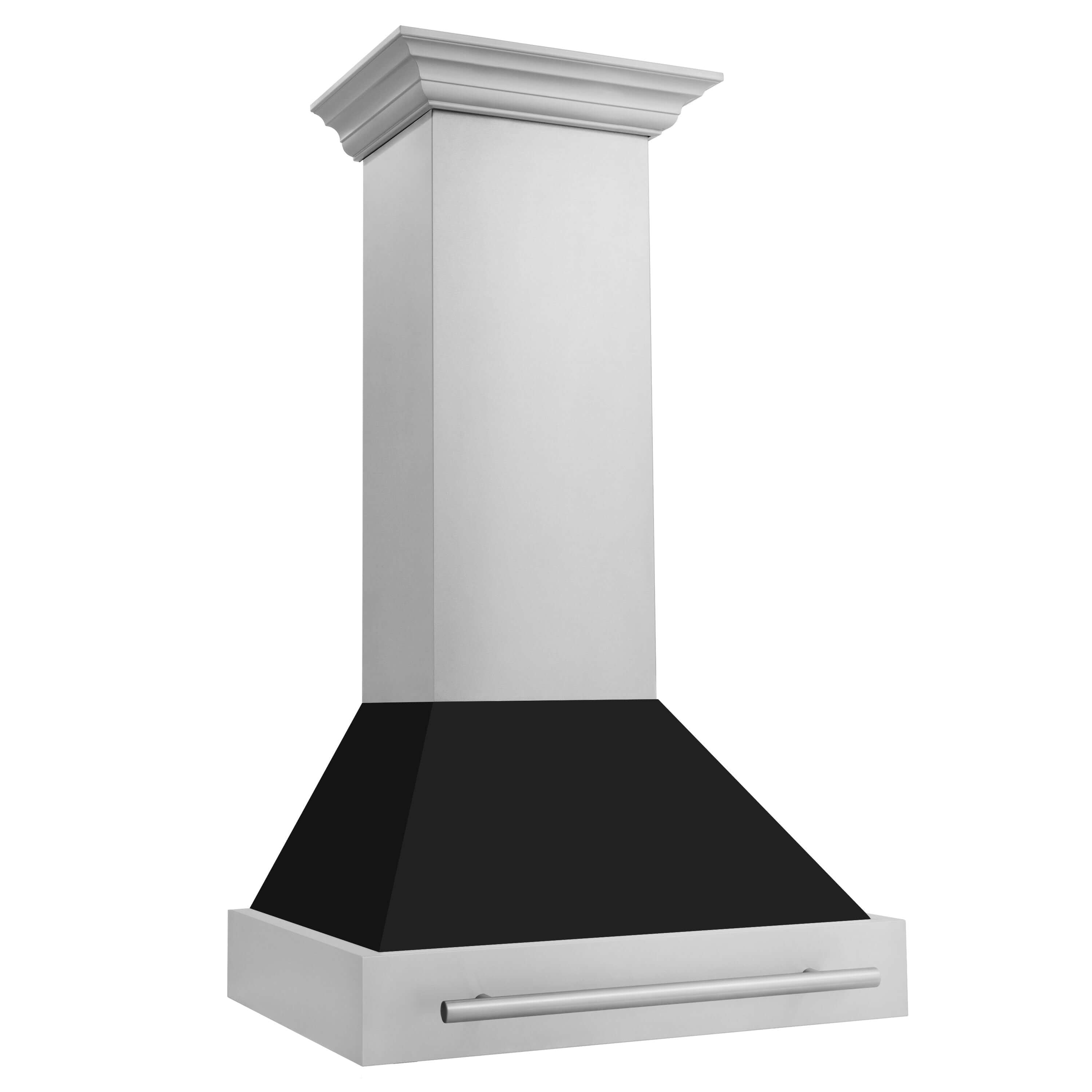 ZLINE 30 Inch Stainless Steel Range Hood - 5 Color Options with Stainless Steel Handle (8654STX 30) for Modern Kitchen Ventilation & Smoke Removal