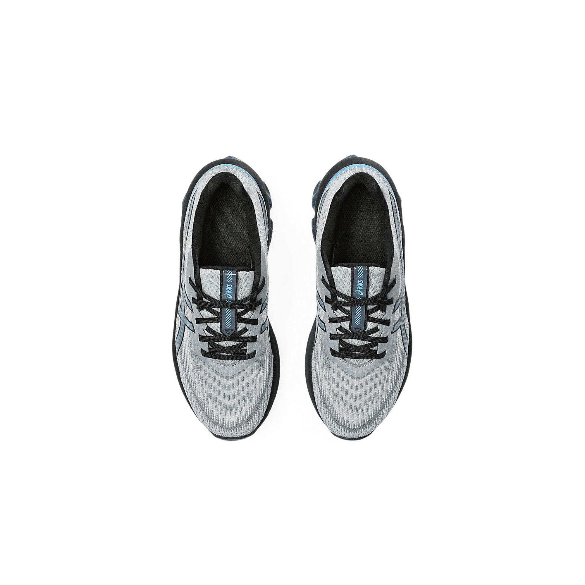 ASICS GEL QUANTUM 180 VII Running Shoes for Women - Sheet Rock/Dolphin Blue - Lightweight Cushioned Sneakers for Jogging, Gym Workouts & Everyday Wear