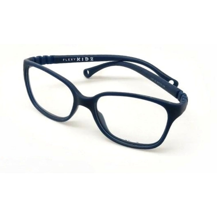 Trendy Kids Flexible Unbreakable Glasses with Blue Light Blocking Lenses 1302 - Perfect for Online Classes, Gaming & Screen Time Protection