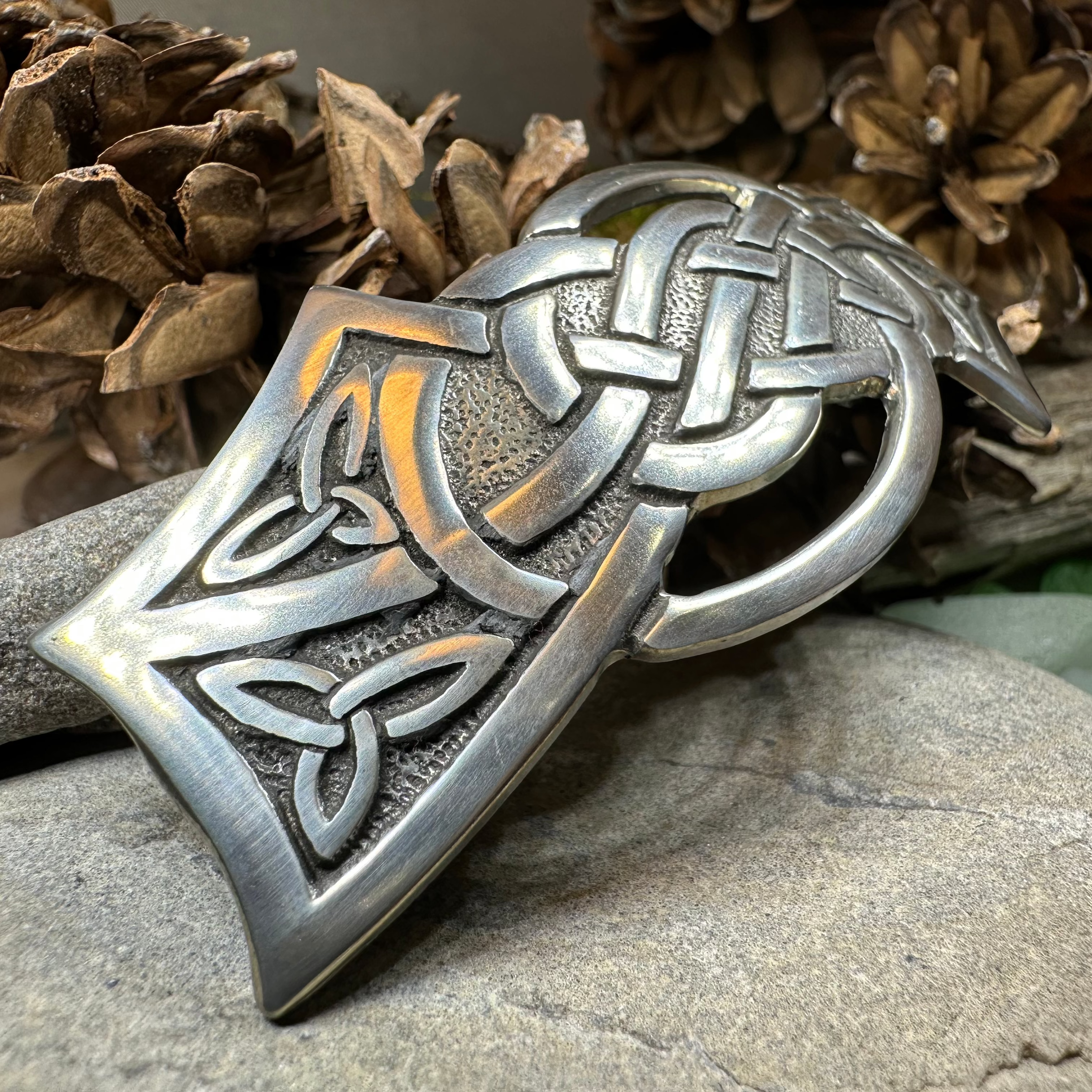 Celtic Knot Hair Clip for Women - Elegant Irish Celtic Design Hair Accessory for Weddings, Parties & Everyday Style