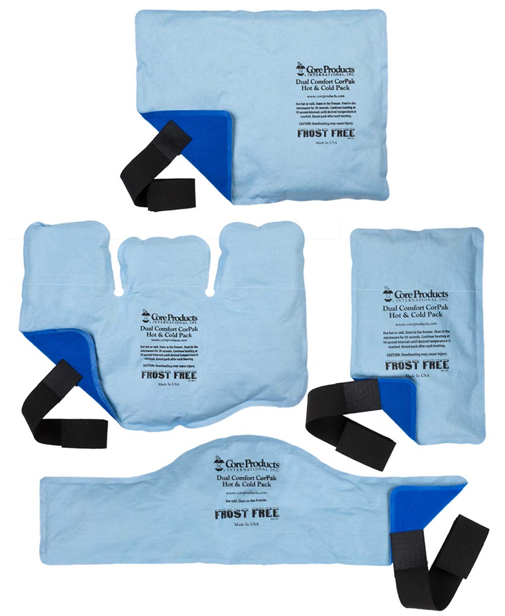 Dual Comfort CorPak Hot & Cold Therapy Bundle for Pain Relief & Recovery – Perfect for Sports Injuries, Post-Surgery Care & Muscle Soreness
