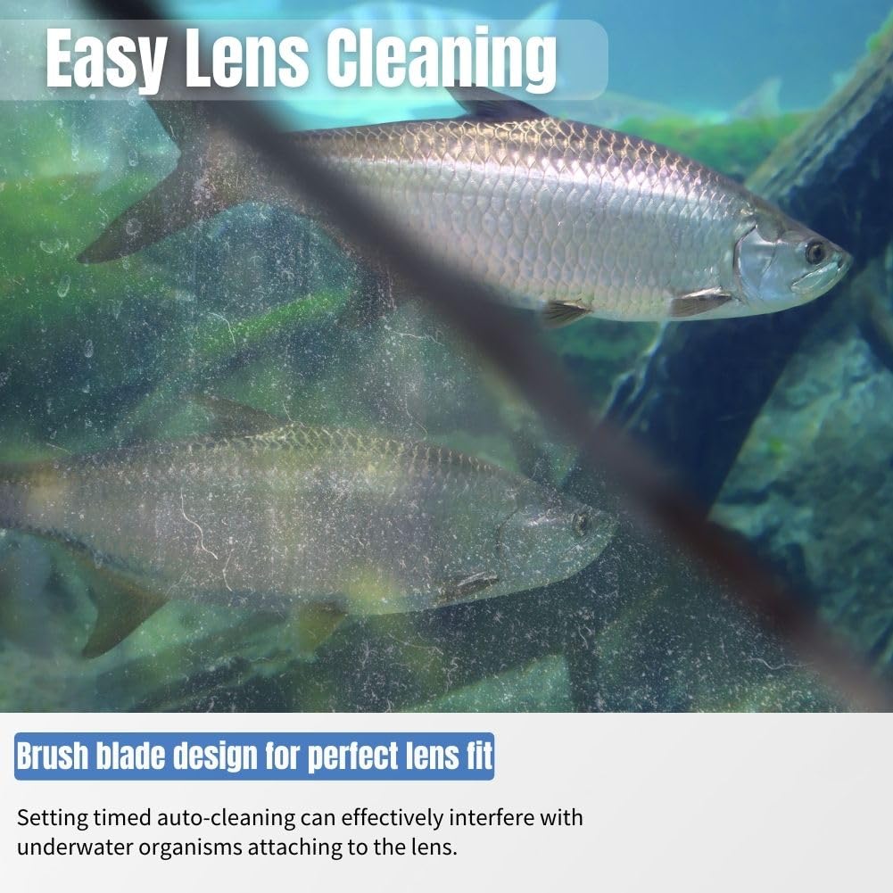 Barlus 1080P HD Underwater Camera - 60FPS Electric Focus for Aquaculture & Marine Monitoring | 32ft Cable