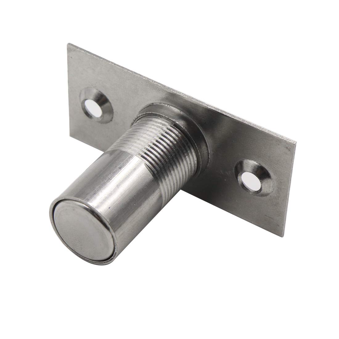 Stainless Steel Adjustable Ball Catch with Strike Plate - 2 Pack for Closet, Pantry & Cupboard Doors - Invisible Door Latch for Smooth & Quiet Closure - Perfect for Home, Office & RV Use