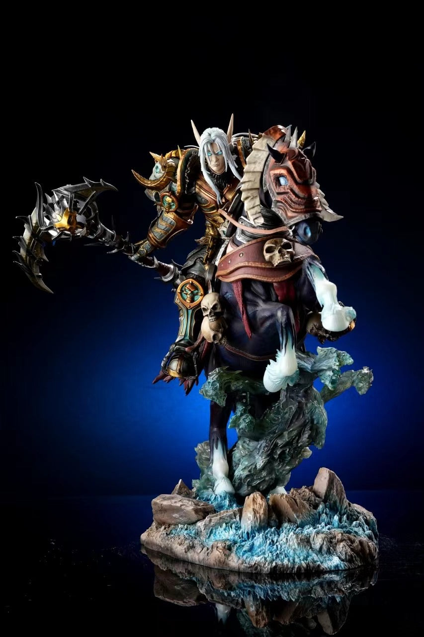 Four Horsemen Studio Death Knight Action Figure - Black Knights Collectible Model for Display & Gaming Enthusiasts | Perfect for Warhammer & Fantasy RPG Scenes