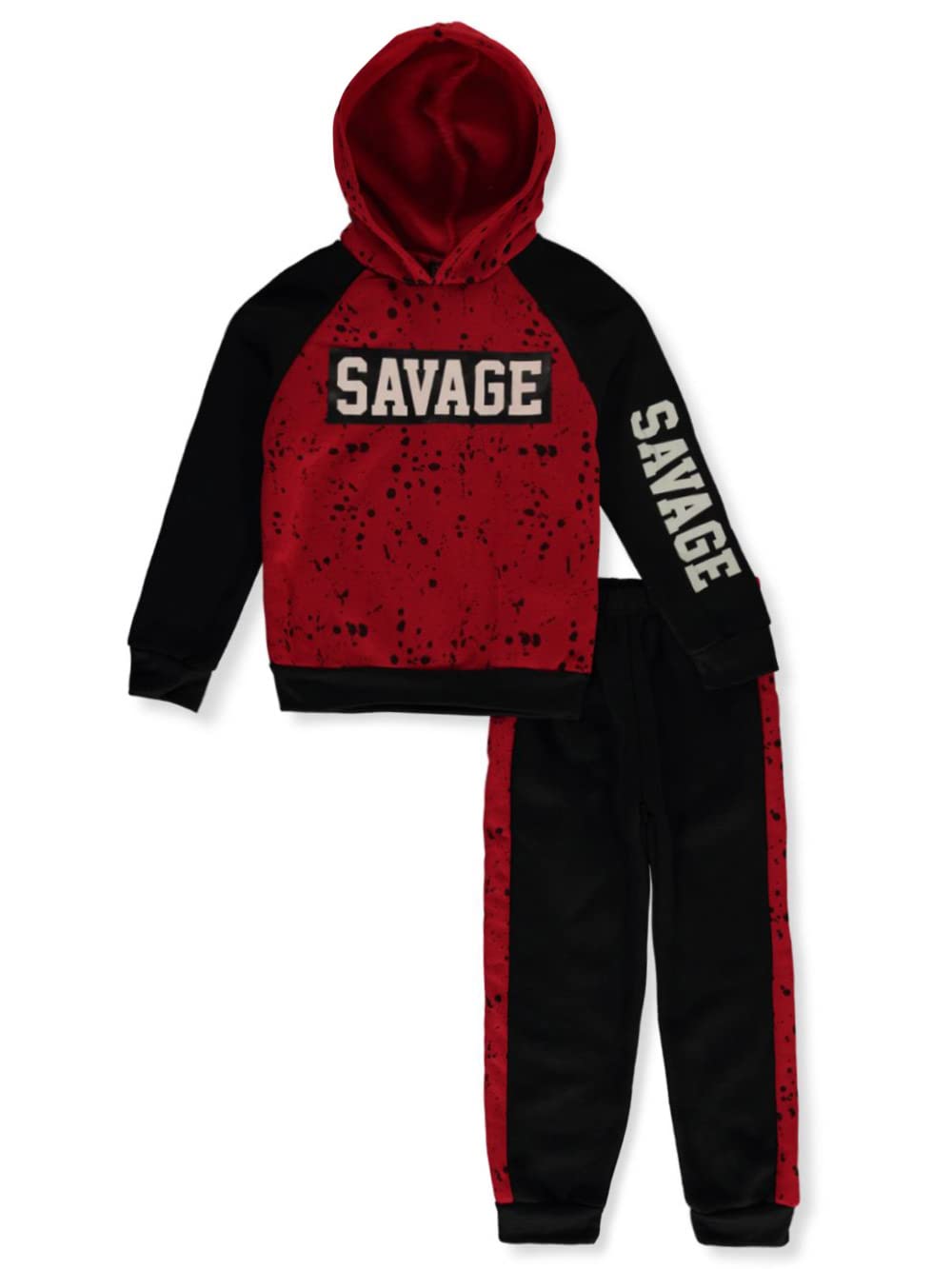 Quad Seven Boys' 2-Piece Joggers Set - Casual Play & School Outfit