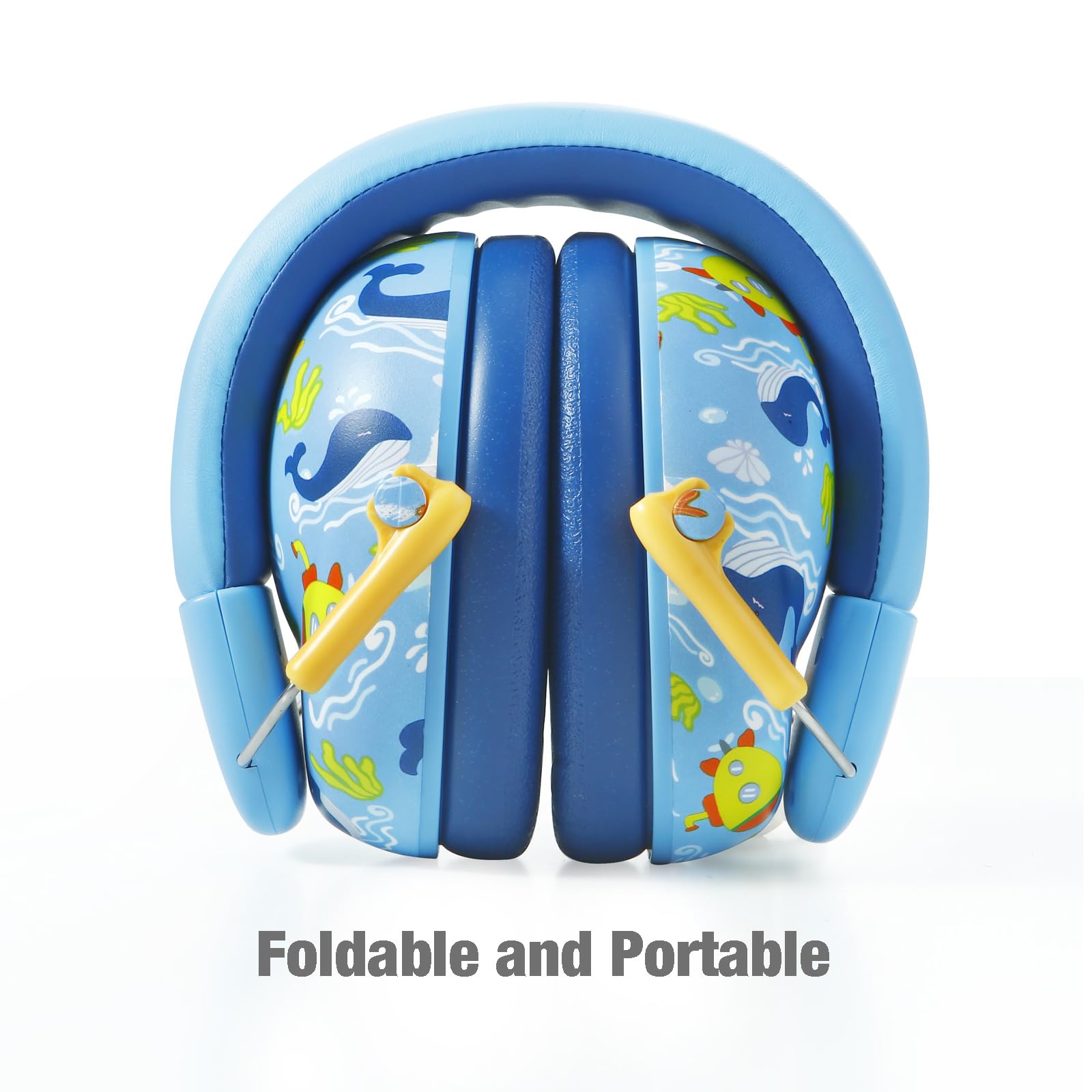 PandaEar Kids Noise Cancelling Headphones - 28dB NRR Hearing Protection Earmuffs for Autism, Children & Toddlers - Perfect for Airplanes, Concerts, Fireworks & Sensory Sensitivity Relief