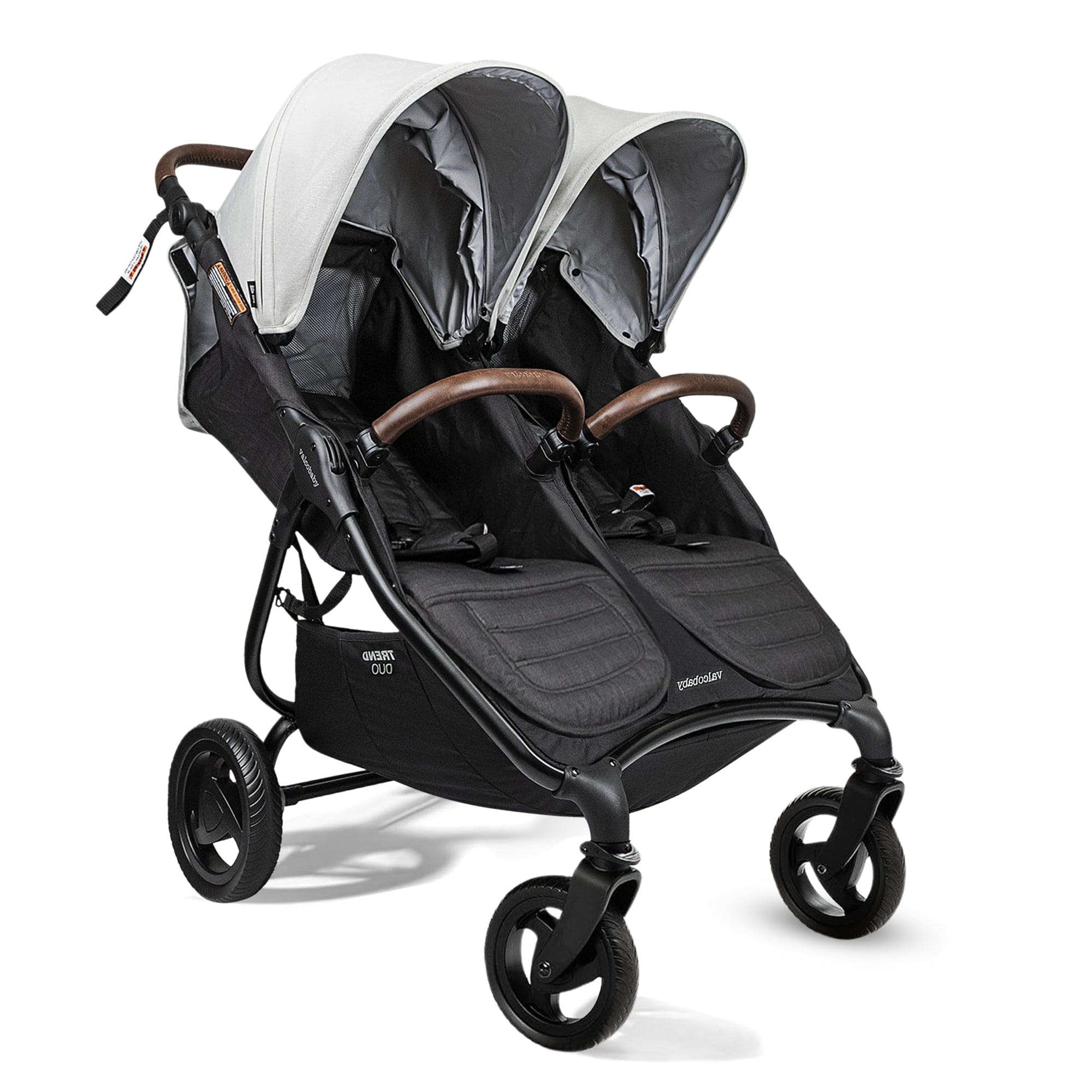 Valco Baby Duo Trend Double Stroller - Lightweight Compact Side by Side Stroller for Twins & Toddlers | Perfect for Shopping, Travel & Outdoor Adventures