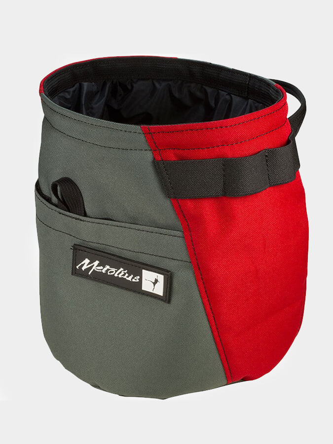 Metolius Dustbin Bouldering Bucket - Chalk Bag for Rock Climbing & Bouldering - Perfect for Gym Training & Outdoor Adventures
