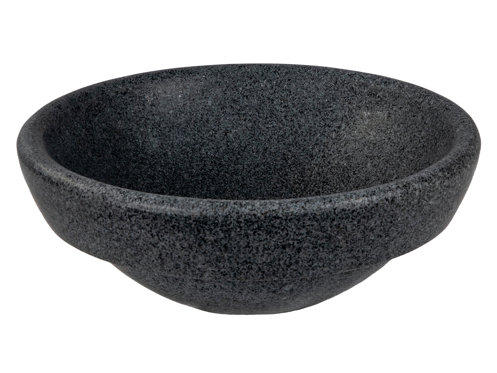 Echo Bowl Shaped Vessel Sink - Honed Padang Dark Granite Bathroom Vanity Top for Modern & Luxury Home Decor