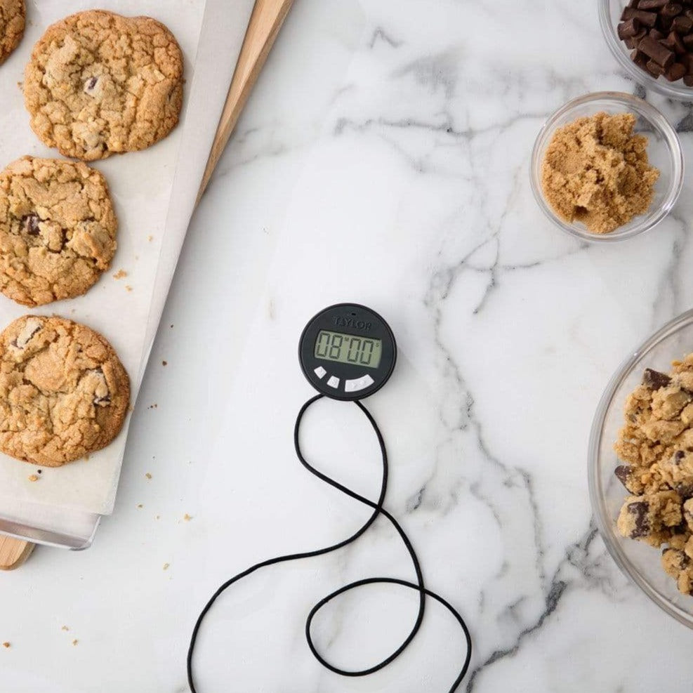 Professional Digital Kitchen Timer with Large Display - Perfect for Cooking, Baking, Fitness & Classroom Use | Chef's Stopwatch with Magnetic Back & Loud Alarm