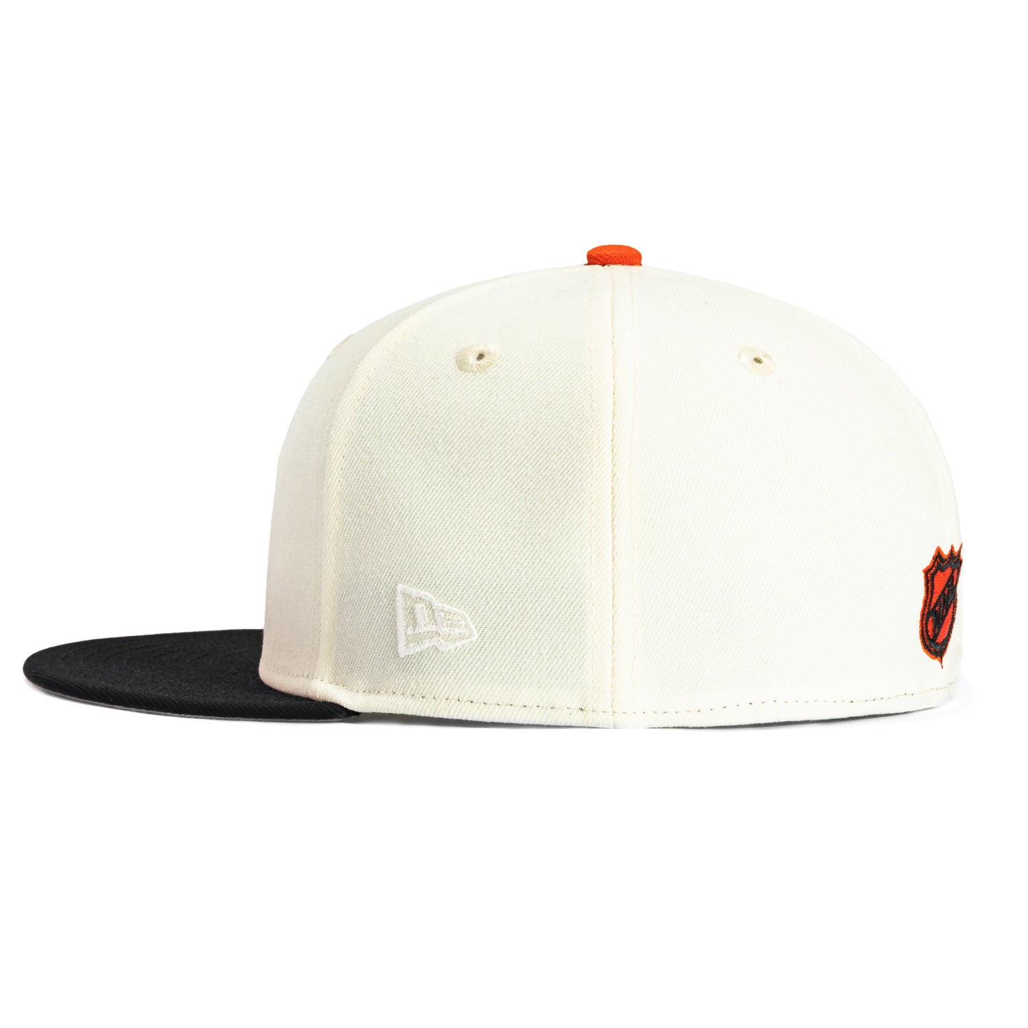 New Era 59Fifty Philadelphia Flyers Snapback Hat - Official NHL White & Black Adjustable Baseball Cap for Men & Women | Perfect for Sports Fans, Game Day & Streetwear Fashion
