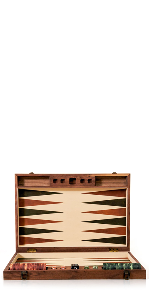 Premium Wooden Backgammon Board Set - Classic Strategy Game for Adults & Families - Perfect for Game Nights, Travel & Home Decor