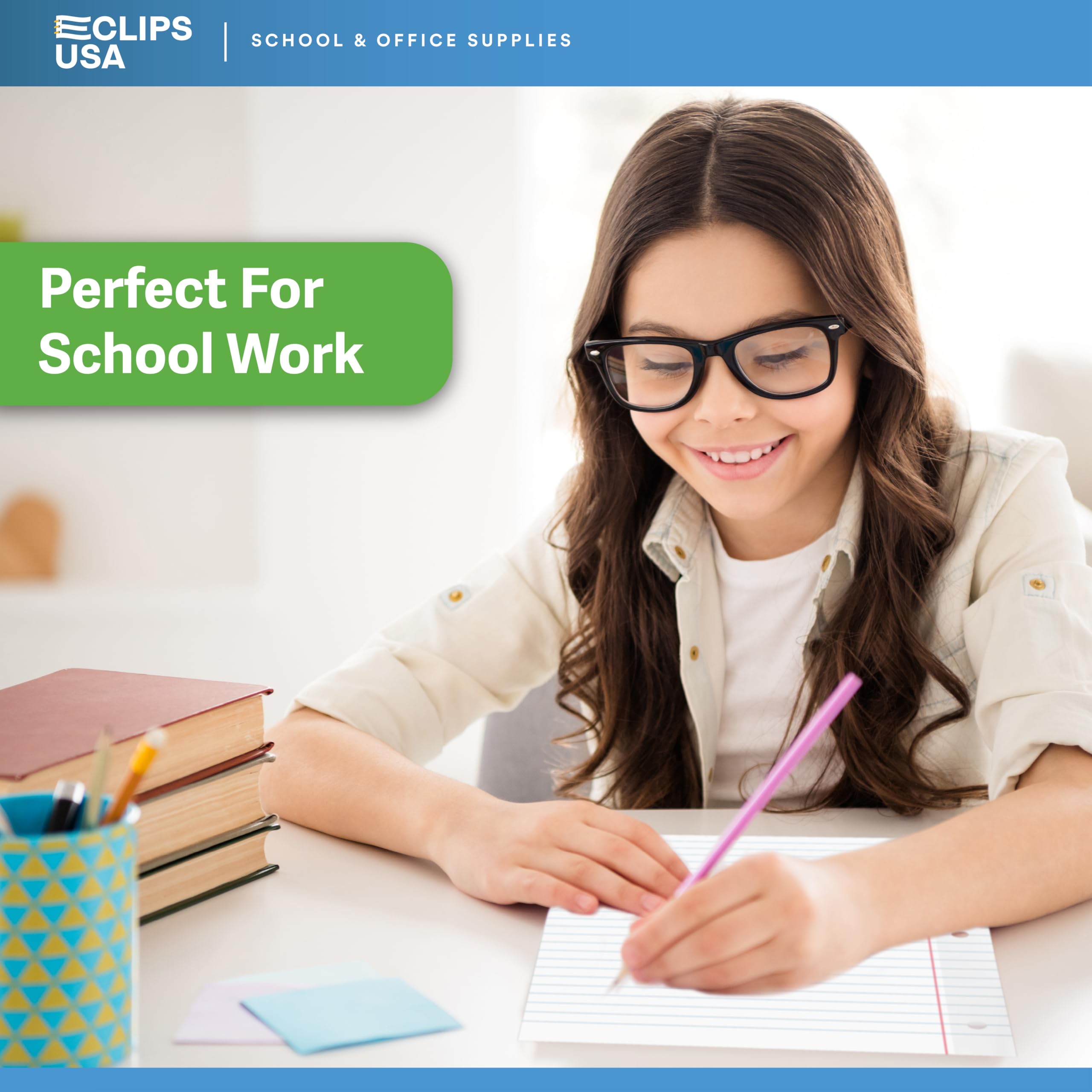Premium Wide Ruled Notebook Paper - 10.5