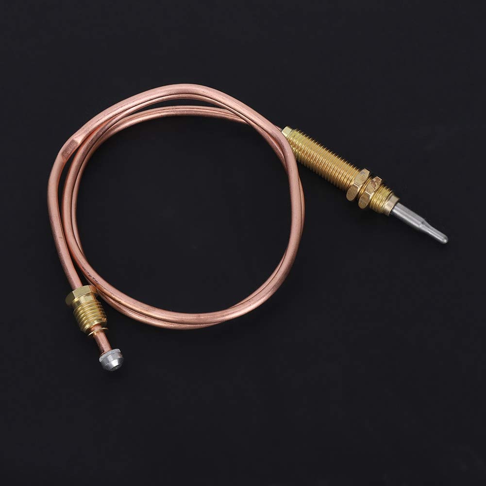 High-Performance M8 Thread Thermocouple - Fast Response & Stable Temperature Sensor for Water Heaters, Gas Heaters, Ovens & Grills | Durable Probe with Nut for Precise Heating Control