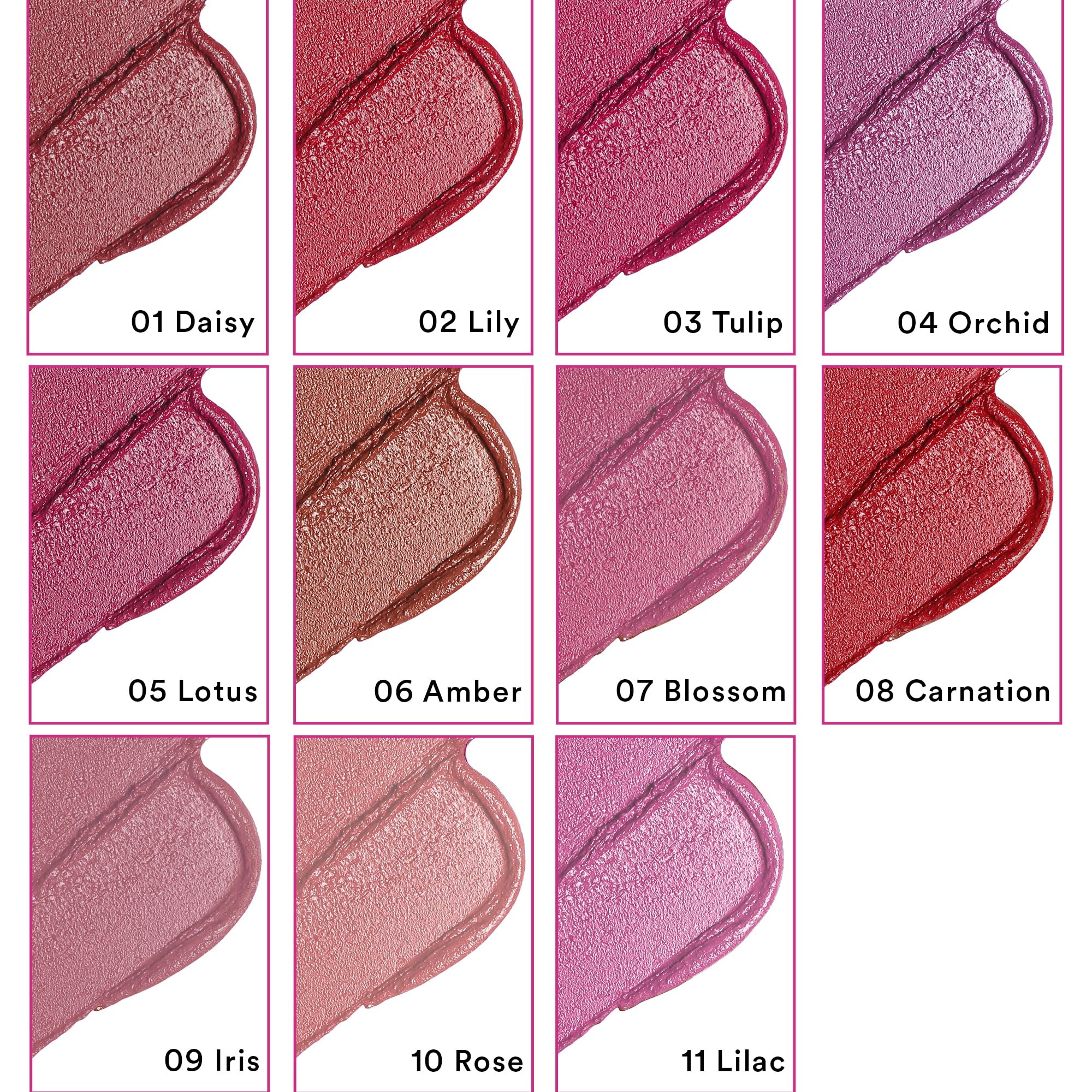 SUGAR POP Satin Matte Lipstick - 07 Blossom (Light Pink) - 3g - Vitamin E, Shea Butter & Jojoba Oil Infused - Ultra Pigmented, Hydrating, Weightless Formula - Perfect for Everyday Wear, Date Night & Special Occasions