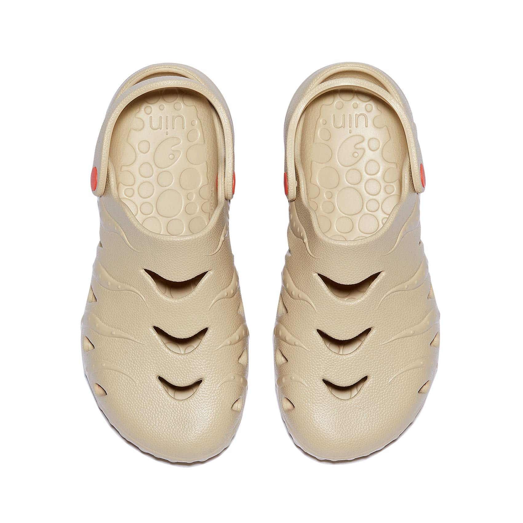 UIN Women's Comfortable Clog Garden Shoes - Slip On Beach Outdoor Slippers & Sandals with Octopus Design - Perfect for Gardening, Beach Walks, and Summer Outings