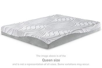 8 Inch Memory Foam Mattress - Queen Size Cooling Gel Mattress Topper for Back Pain Relief & Pressure Relief - Perfect for Bedroom, Guest Room & RV Use