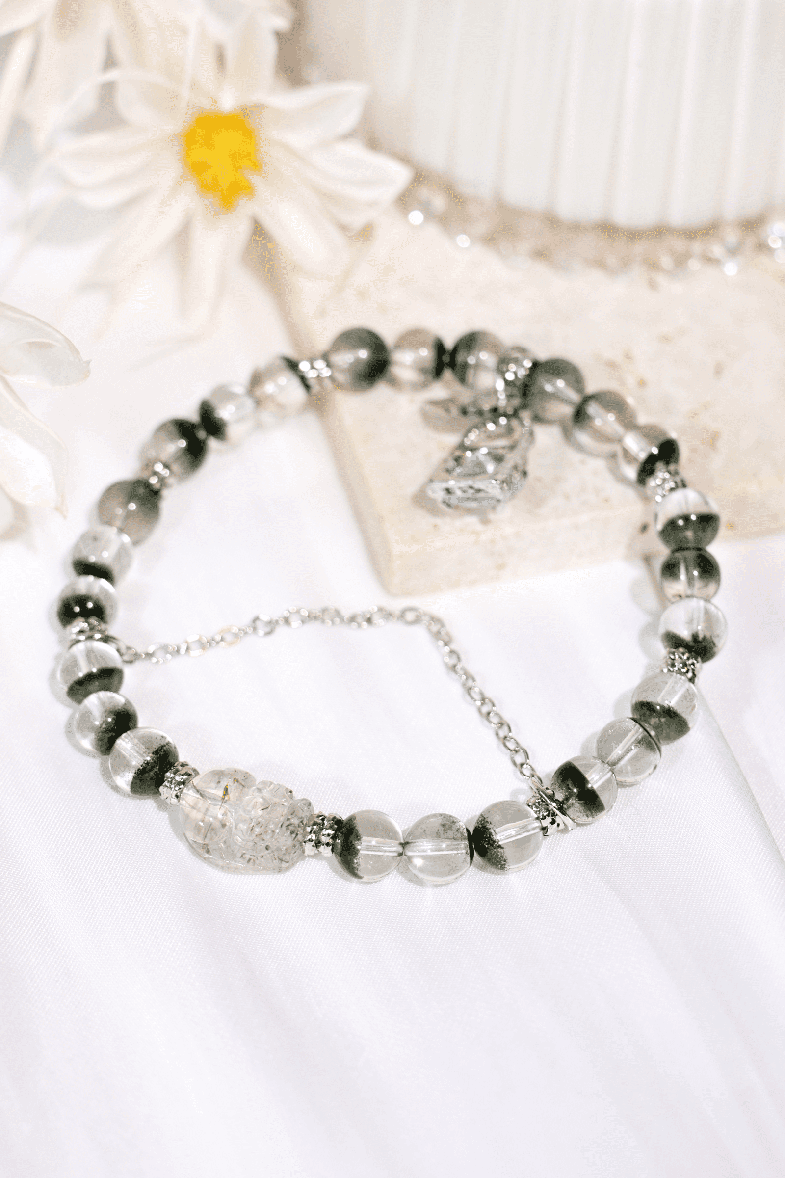 Petite Guardians #05 Bracelet - Elegant Adjustable Beaded Bracelet for Women | Perfect for Everyday Wear, Gifts & Special Occasions