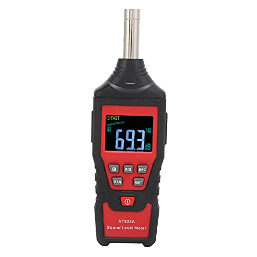 Digital Sound Level Meter - Portable Noise Tester with Compact Design for Office, Factory & Industrial Use | Perfect for Workplace Safety & Environmental Monitoring