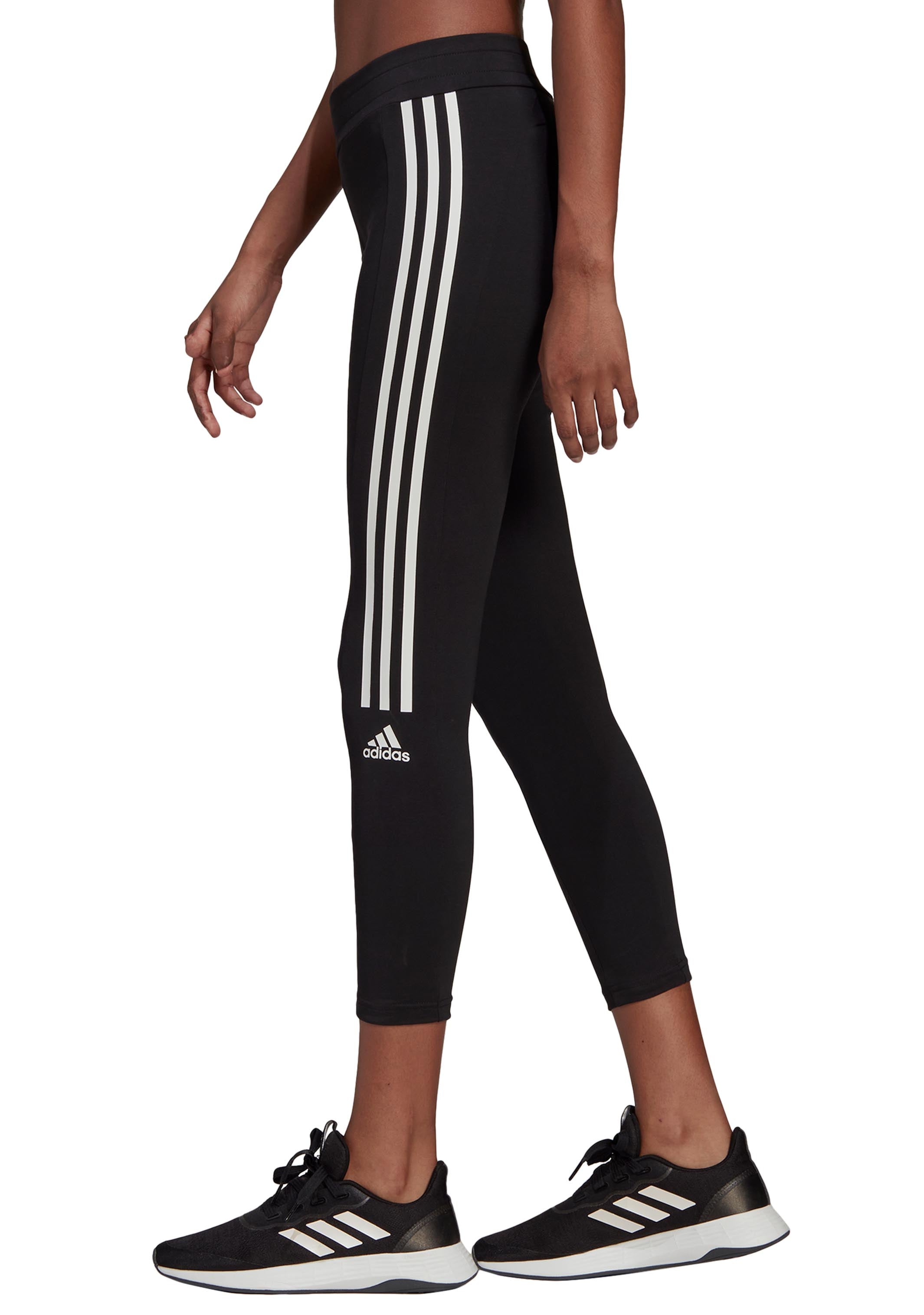 Adidas Women's Cotton Touch 7/8 Leggings - HD1725 - Comfortable Workout Tights for Yoga, Running & Gym