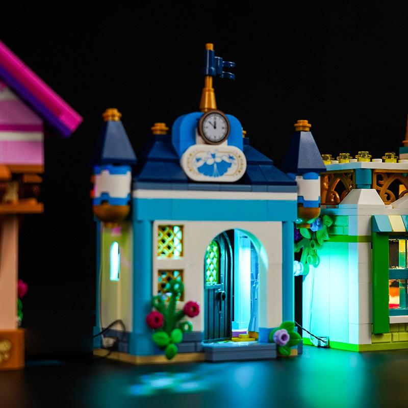 LEGO Disney Princess Market Adventure 43246 Light Kit - LED Building Blocks Lighting Set for Kids & Adults - Perfect for Night Display & Room Decor