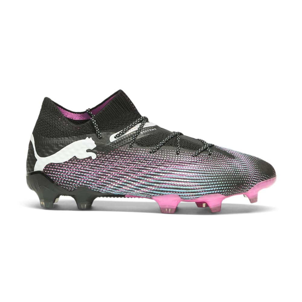 PUMA Women's Future 7 Ultimate FG Soccer Cleats - Firm Ground Football Shoes for Women - Black - Size 6.5 M - Perfect for Competitive Matches & Training Sessions