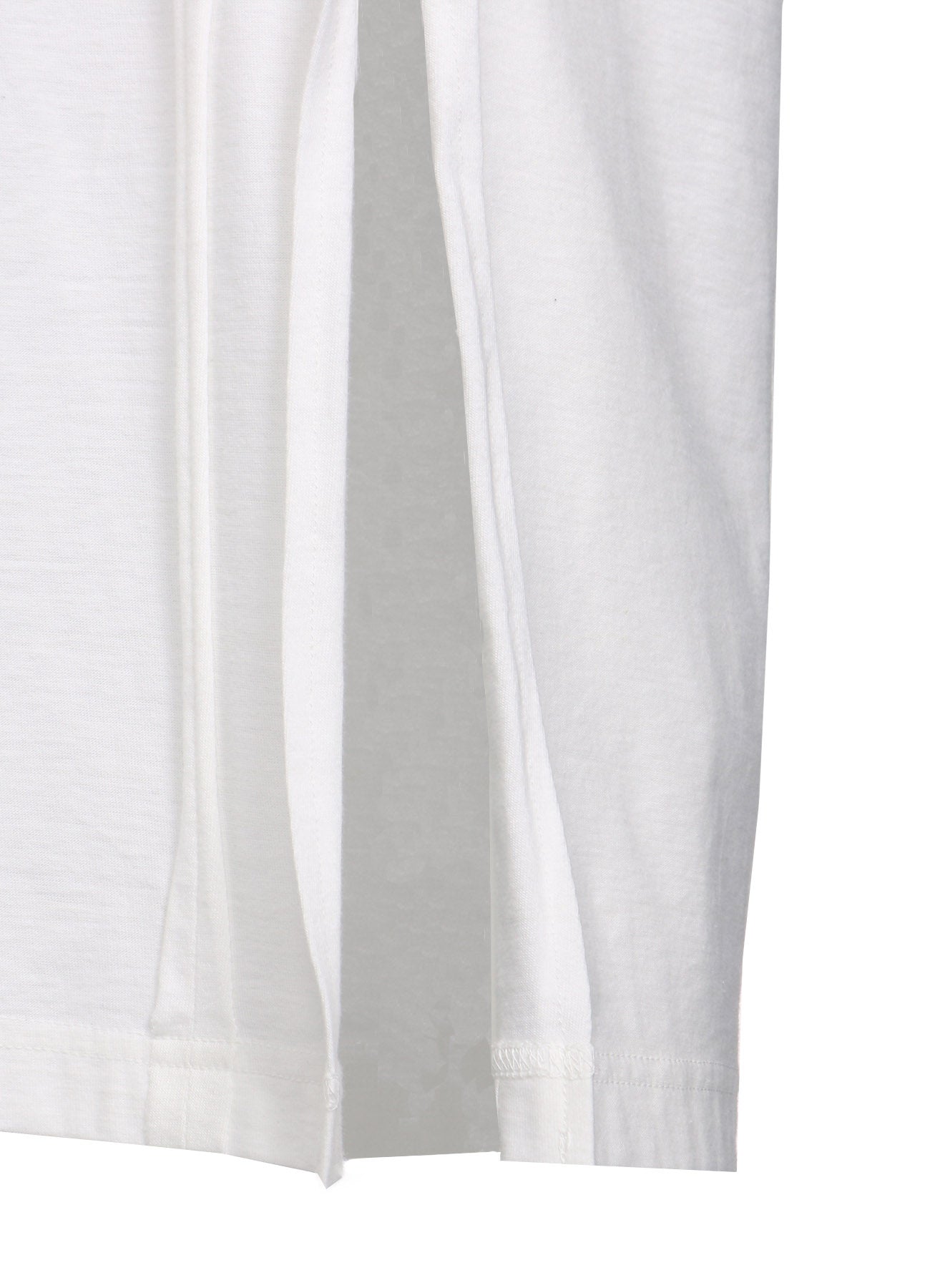 Soft Cotton Jersey Vertically Grafted Sleeveless Top with Side Slit - Breathable Summer Tank for Women | Casual Wear, Beach Outfit & Layering Staple